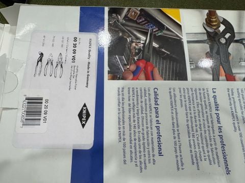 Bộ kiềm knipex made in germany new