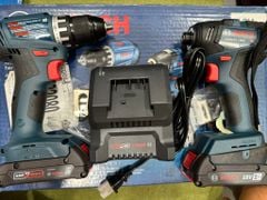 Com bo bosch GXL18V-27B22 , khoan Bosch GSR18v-400 , vít Bosch GDR18V-1800