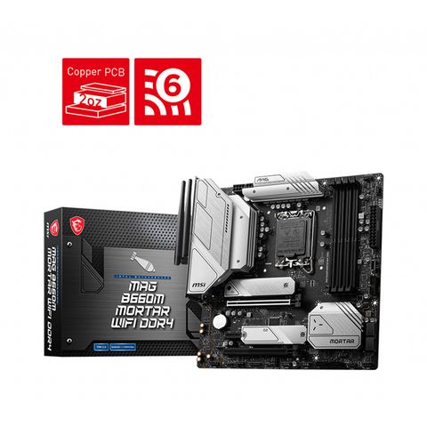  Mainboard MSI MAG B660M MORTAR WIFI DDR4 