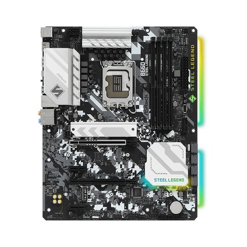  Mainboard ASROCK B660 STEEL LEGEND (Intel B660, Socket 1700, ATX, 4 khe RAM DDR4) 