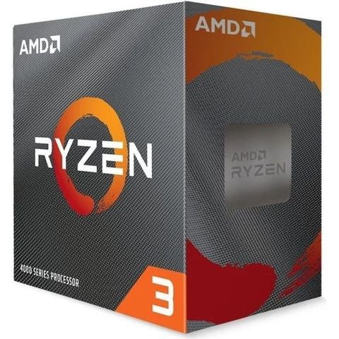  CPU AMD Ryzen 3 4100 / 3.8GHz Boost 4.0GHz / 4 nhân 8 luồng / 6MB / AM4 