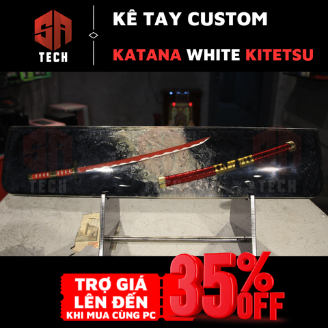  Kê tay KATANA White Kitetsu 