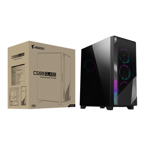  Case GIGABYTE Aorus C500 Glass GB-AC500G-ST 