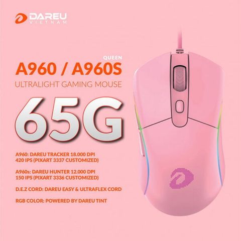  Chuột DareU A960s QUEEN 