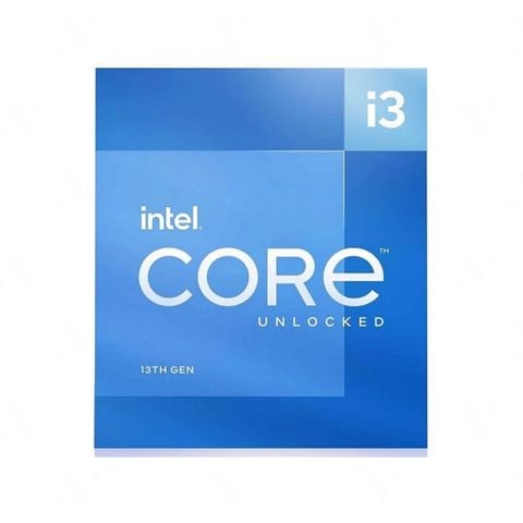  CPU Intel Core i3-13100 (up to 4.5Ghz, 4 nhân 10 luồng, 12MB Cache, 65W) - Socket Intel LGA 1700/Raptor Lake) 