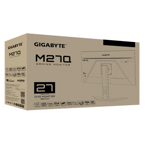  Màn hình GIGABYTE M27Q 27