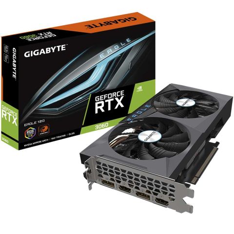  VGA Gigabyte GeForce RTX 3060 EAGLE 12G 