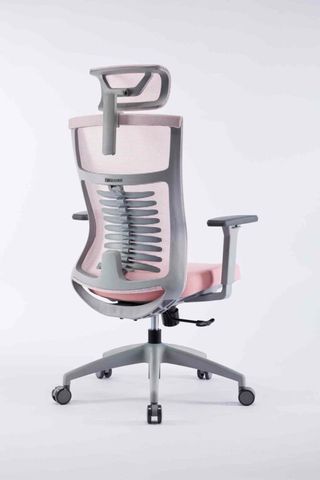  Ghế công thái học ergonomic WARRIOR – Hero series – WEC502 Pink & Gray 