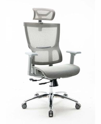  Ghế công thái học ergonomic WARRIOR – Hero series – WEC506 Gray 