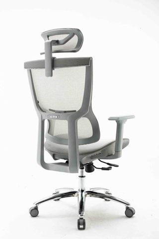  Ghế công thái học ergonomic WARRIOR – Hero series – WEC506 Gray 