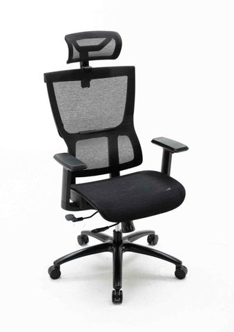  Ghế công thái học ergonomic WARRIOR – Hero series – WEC506 Black 