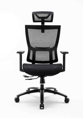  Ghế công thái học ergonomic WARRIOR – Hero series – WEC506 Black 