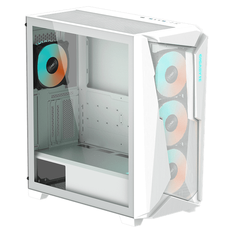  CASE GIGABYTE C301 GLASS WHITE C301-G 