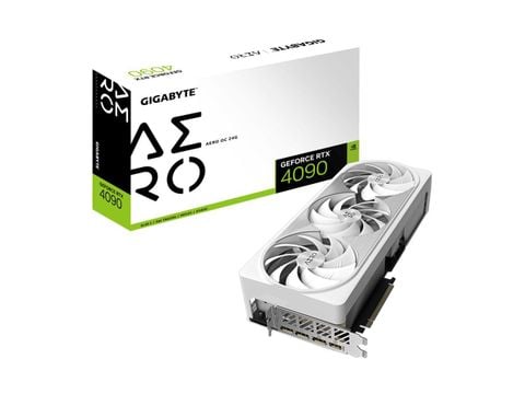  VGA GIGABYTE AERO GeForce RTX 4090 24GB GDDR6X PCI Express 4.0 x16 ATX (GV-N4090AERO OC-24GD) 