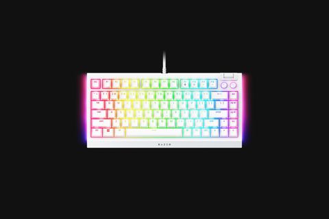  Bàn phím cơ có dây Razer BlackWidow V4 75% RGB White Edition 