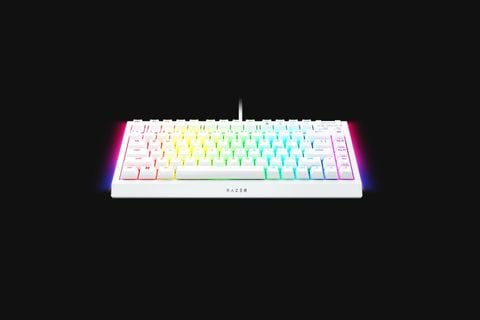  Bàn phím cơ có dây Razer BlackWidow V4 75% RGB White Edition 