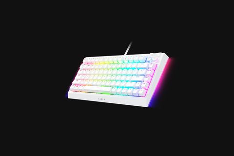  Bàn phím cơ có dây Razer BlackWidow V4 75% RGB White Edition 