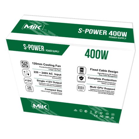  Nguồn MIK SPOWER 400W 