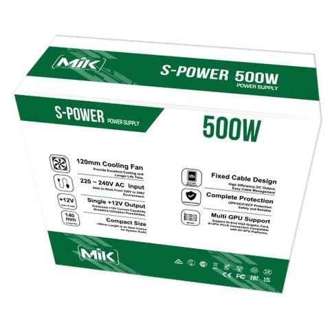 Nguồn MIK SPOWER 500W 