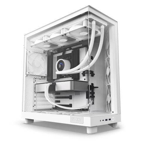  Case NZXT H6 FLOW BLACK | WHITE 