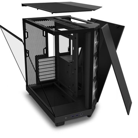  Case NZXT H6 Flow RGB Black | White 