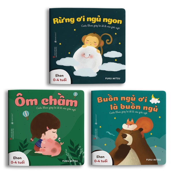  Bộ Sách Ehon Wabooks Giúp Bé Đi Vào Giấc Ngủ 