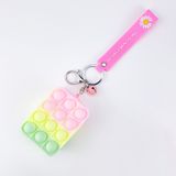 Túi đồ chơi thời trang Pop it, túi móc khóa mini Pop it, thương hiệu Mingge, siêu dễ thương 