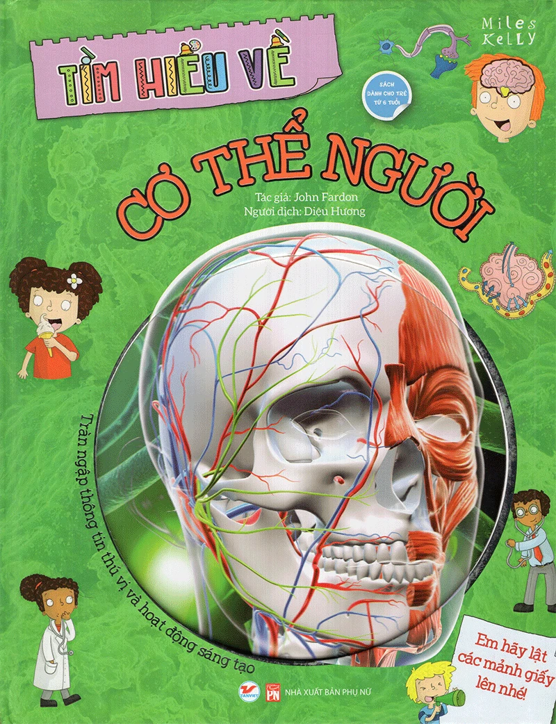  Sách Tìm hiểu về cơ thể người (Dành Cho Trẻ Từ 6 Tuổi) 