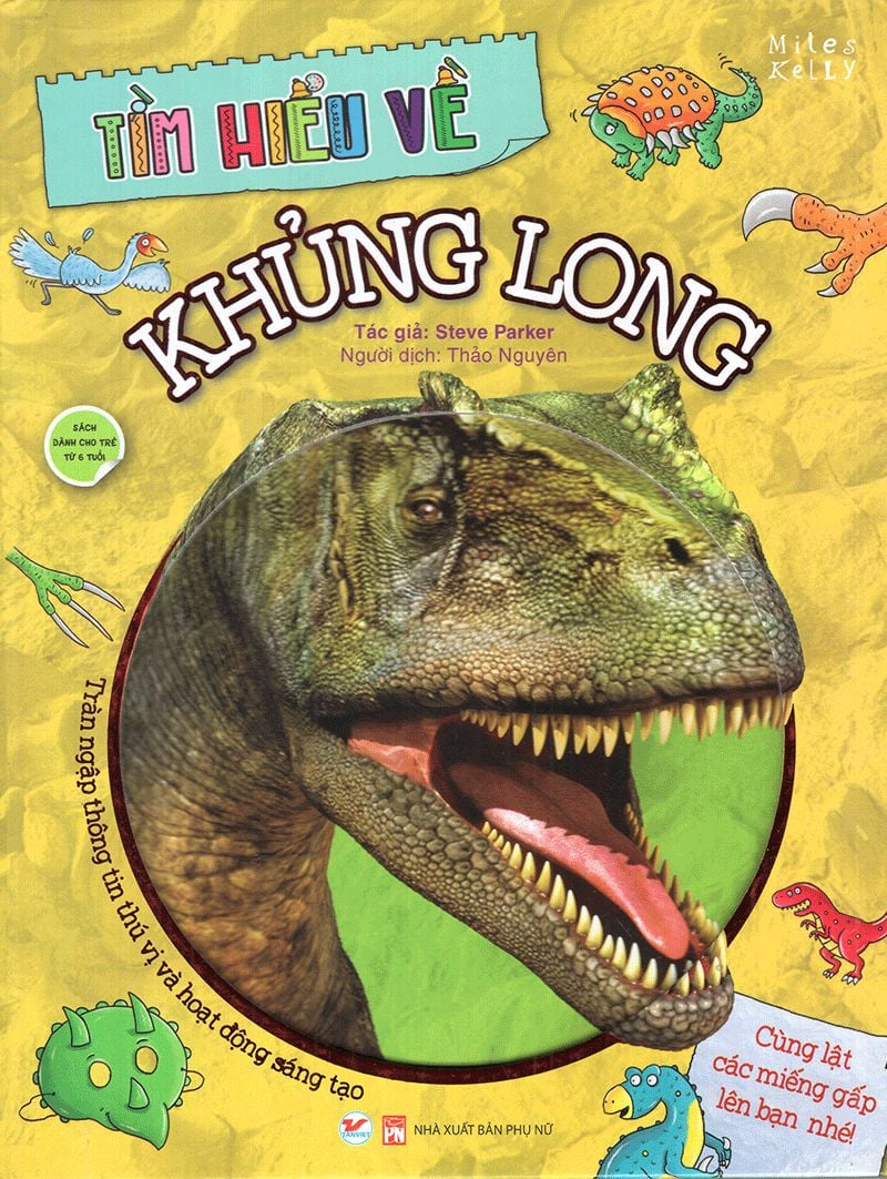  Sách khoa học Tìm hiểu về khủng long 