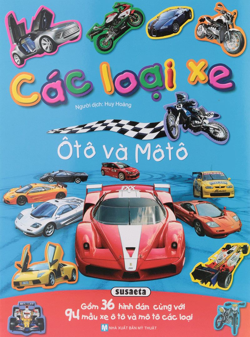  Hình dán sống động Ô tô và Mô tô 