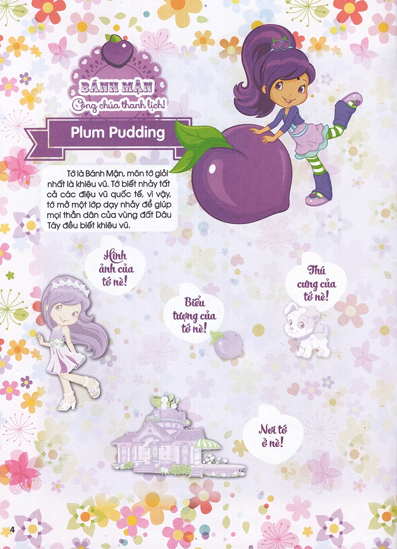  Sách 1000 decal sticker công chúa lấp lánh 