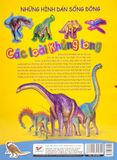  Sách Sticker Cho Bé - Hình dán sống động các loài khủng long 