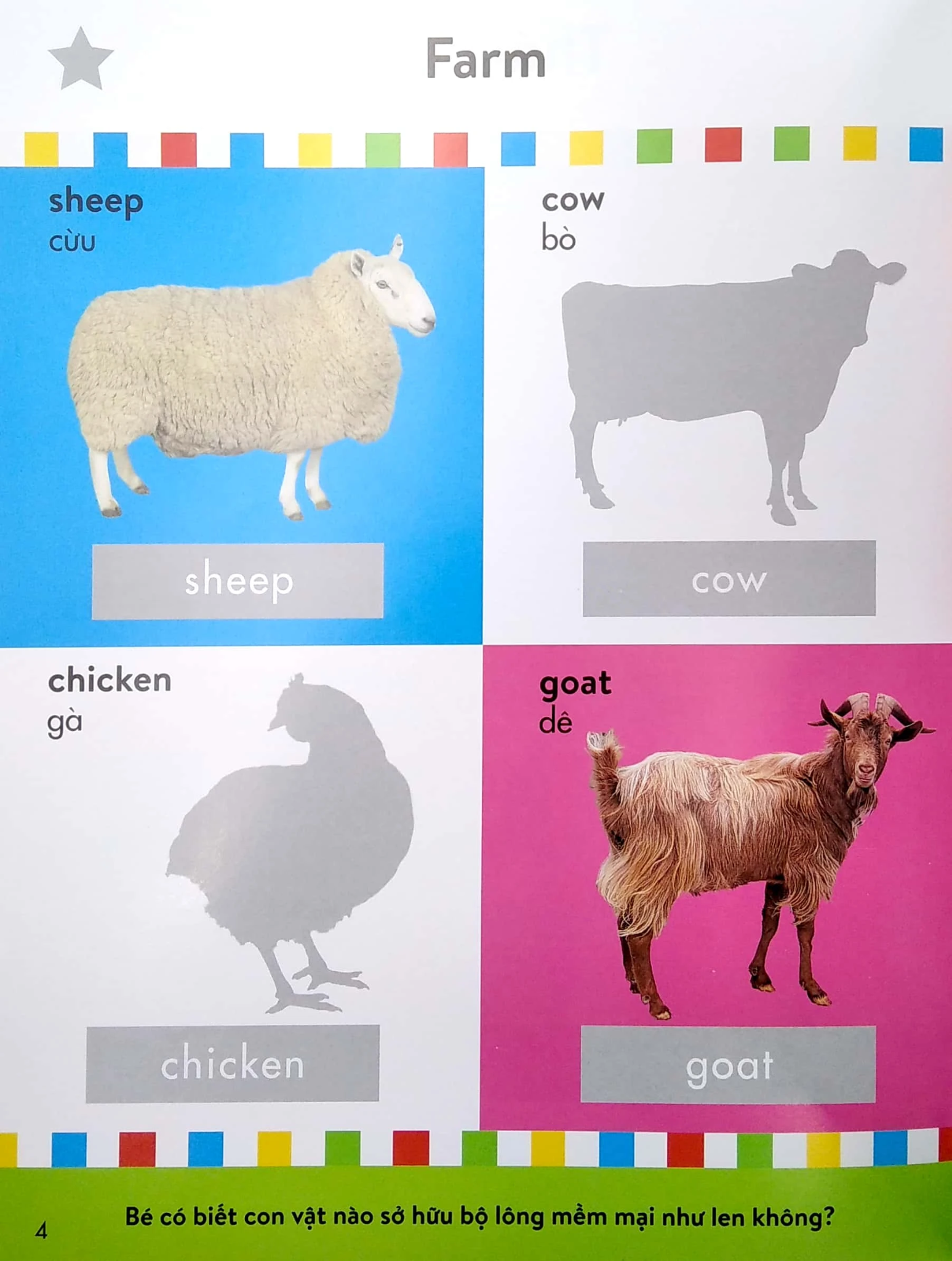  Sách dán hình thông minh - 100 loài động vật đầu tiên của bé 