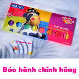  Đất nặn gốc dầu Nara Thái Lan 24 màu, 500g, an toàn cho bé, không bị khô 