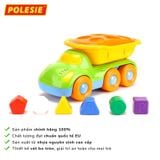  Xe tải Buddy Polesie thả hình học hình khối cho bé 1+ 