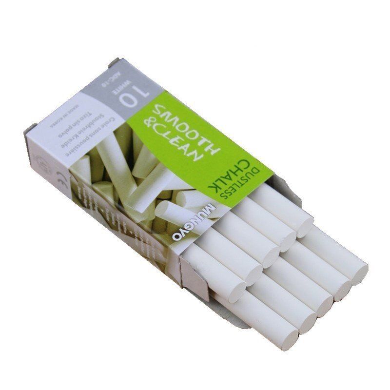  Hộp 10 viên phấn không bụi chính hãng Hàn Quốc Mungyo Dustless chalks - ADC 