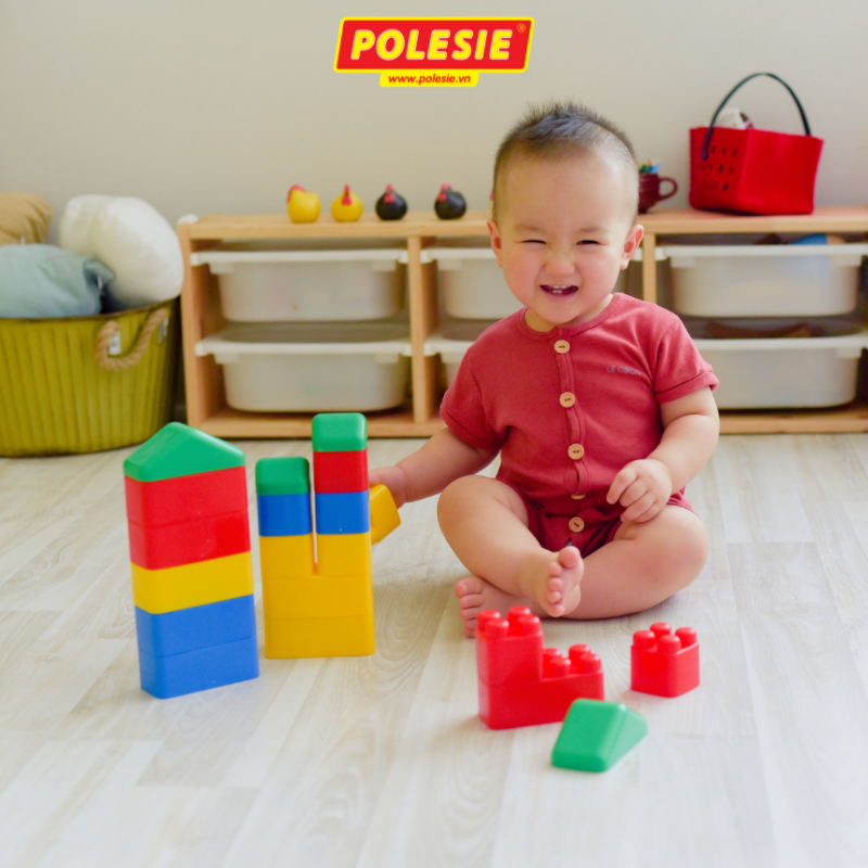  Bộ lắp ghép sáng tạo 20 chi tiết Polesie hàng Châu Âu 