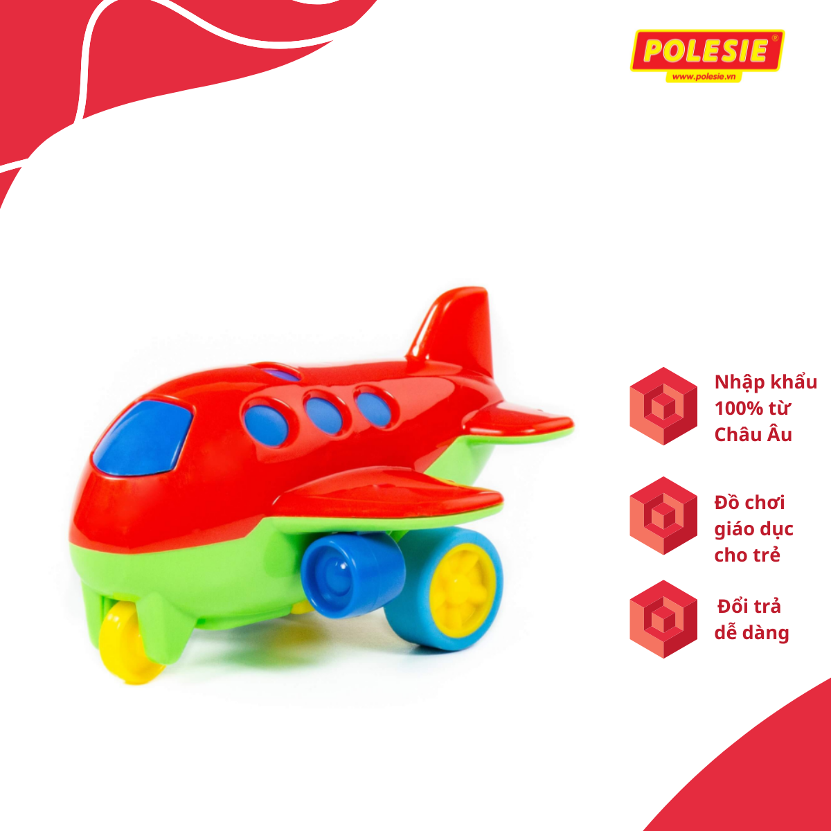  Máy bay bánh đà Polesie hàng Châu Âu 