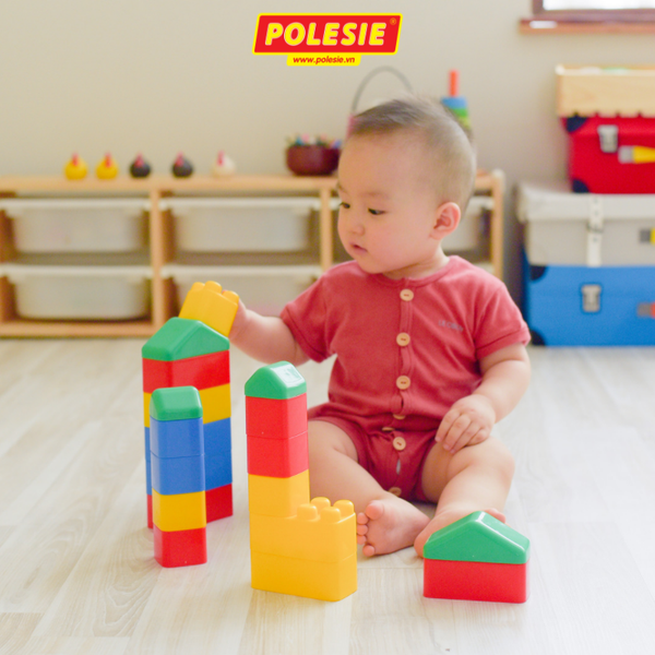  Bộ lắp ghép sáng tạo 20 chi tiết Polesie hàng Châu Âu 