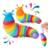  Đồ chơi giải trí ỐC SÊN Fidget Flug Sensory vặn xoắn, giảm stress 