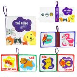  Sách vải sơ sinh Song ngữ PiPoVietnam 