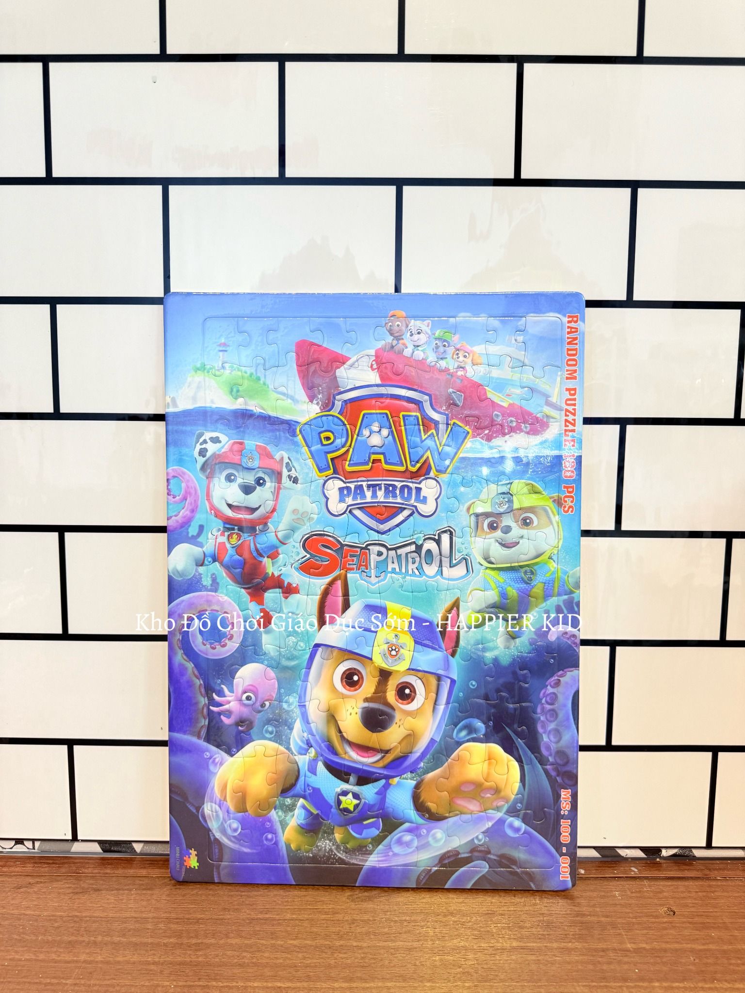  Đồ chơi xếp hình Minh Châu 100 mảnh Random - Sea Patrol 