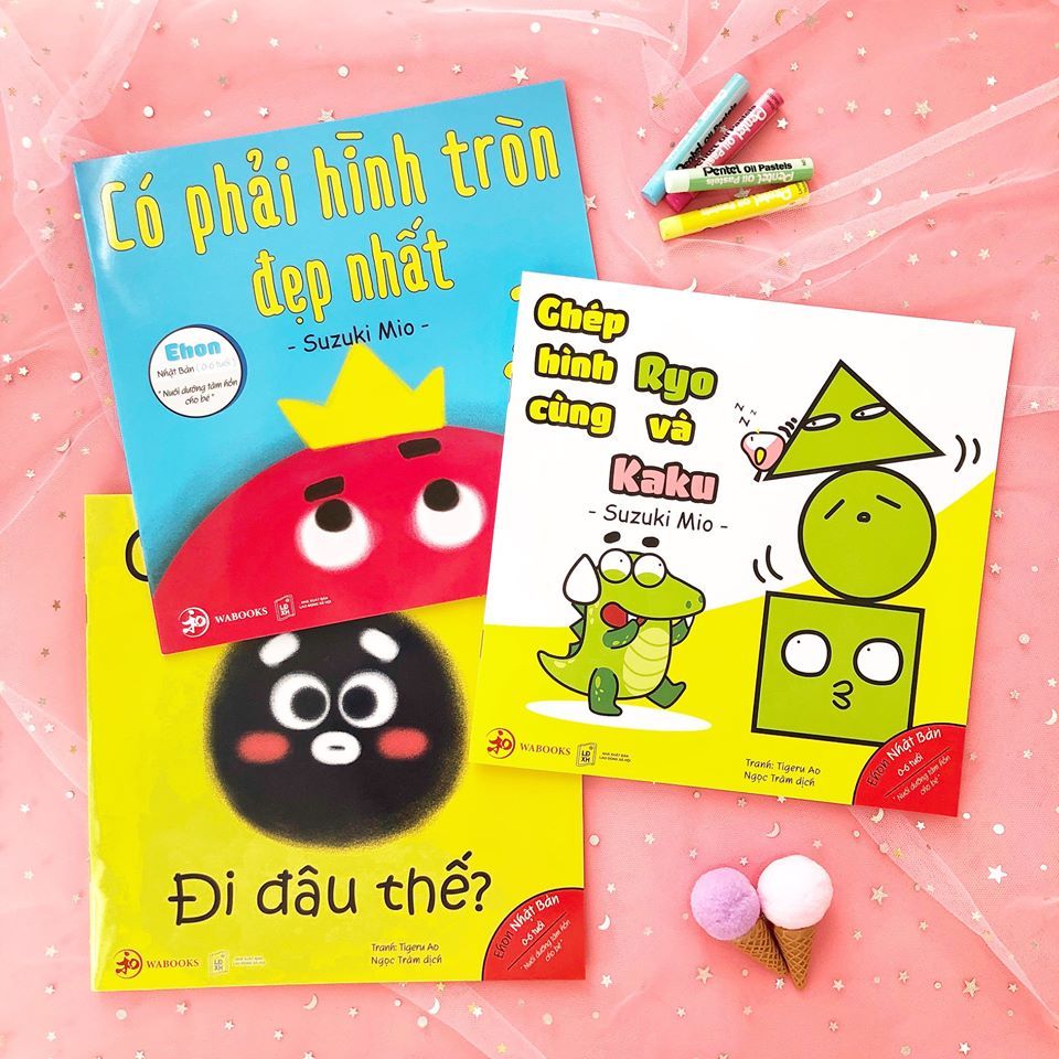  Bộ sách 3 cuốn - Điều Kỳ Diệu Từ Những Hình Khối Wabooks 