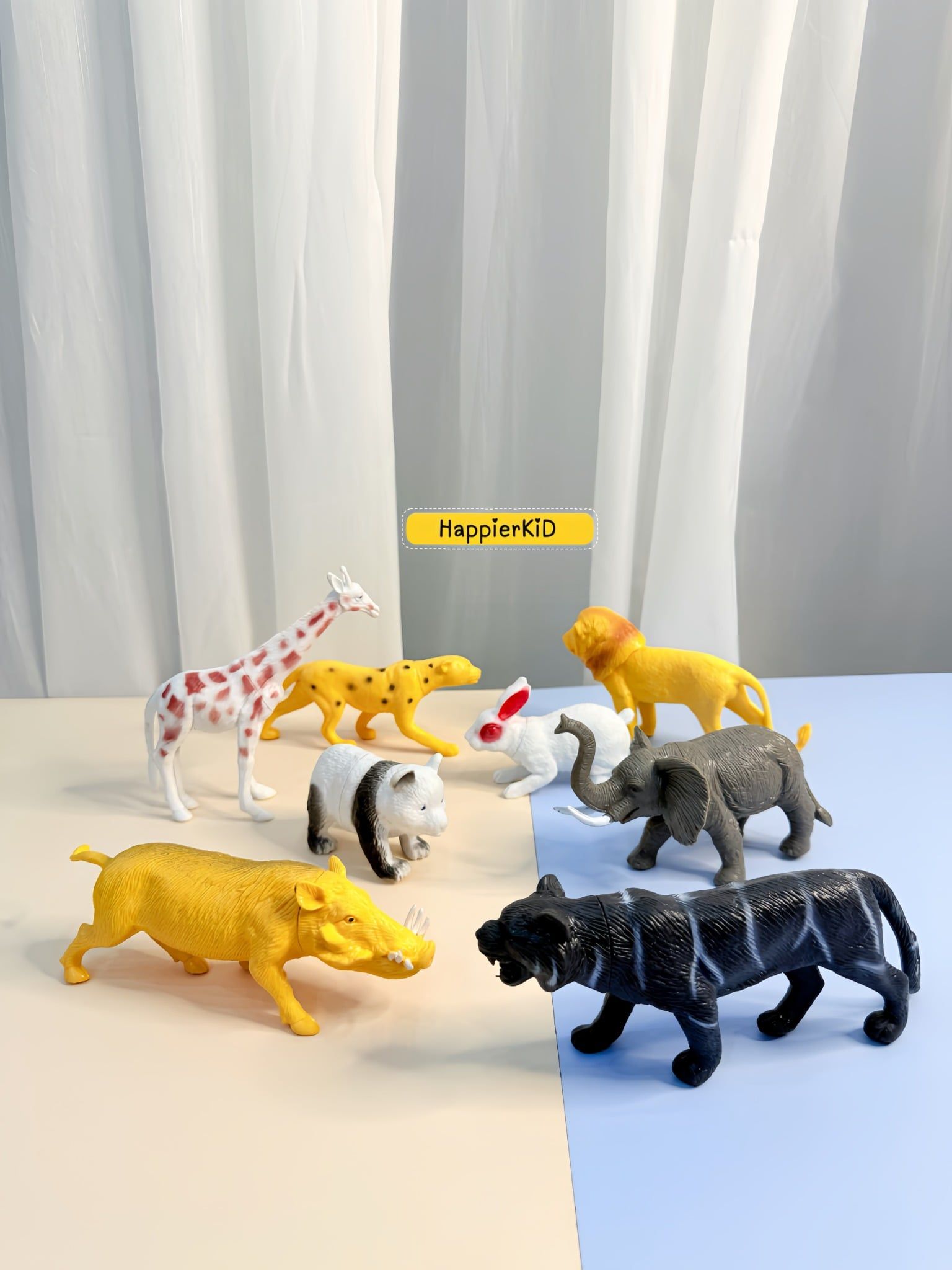  Đồ chơi mô hình 8 ĐỘNG VẬT RỪNG Hoàng Thu HT7503 