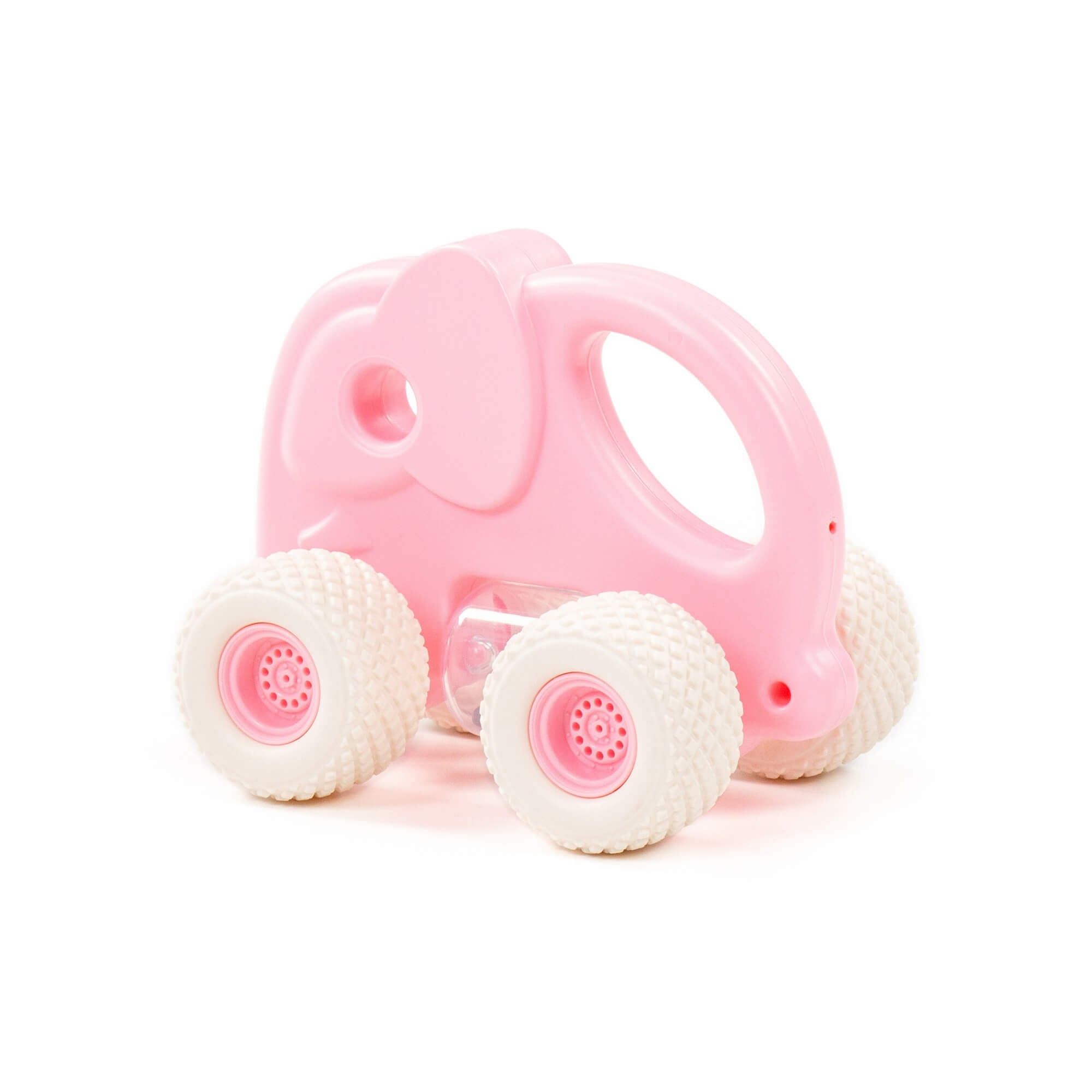  Xe voi con lục lạc Gripcar cho bé - Hồng - POLESIE Toys  Châu Âu 