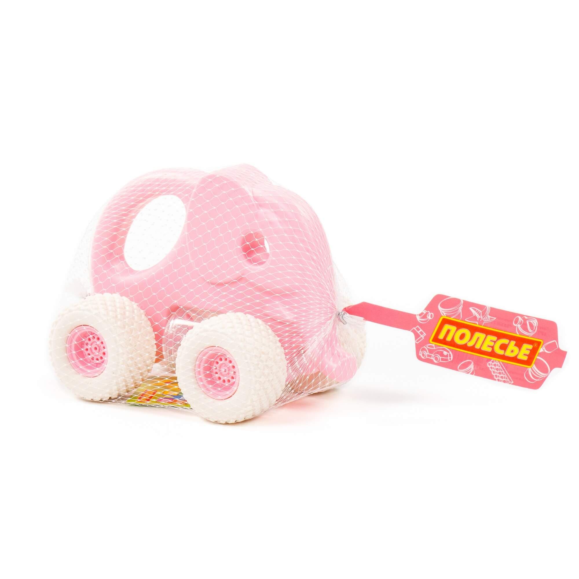  Xe voi con lục lạc Gripcar cho bé - Hồng - POLESIE Toys  Châu Âu 