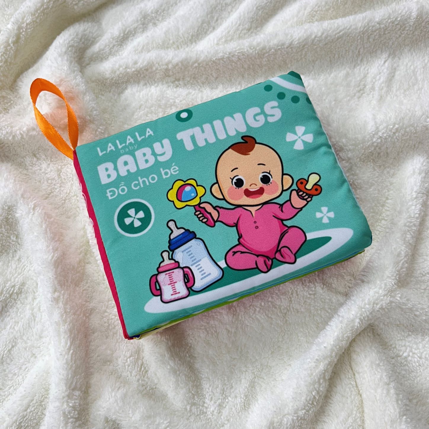  Sách vải mini nhiều chủ đề cho bé sơ sinh Lalala baby, an toàn, tiết kiệm 