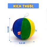  Bóng vải 8 múi rainbow Pipovietnam cho bé từ 6 tháng 