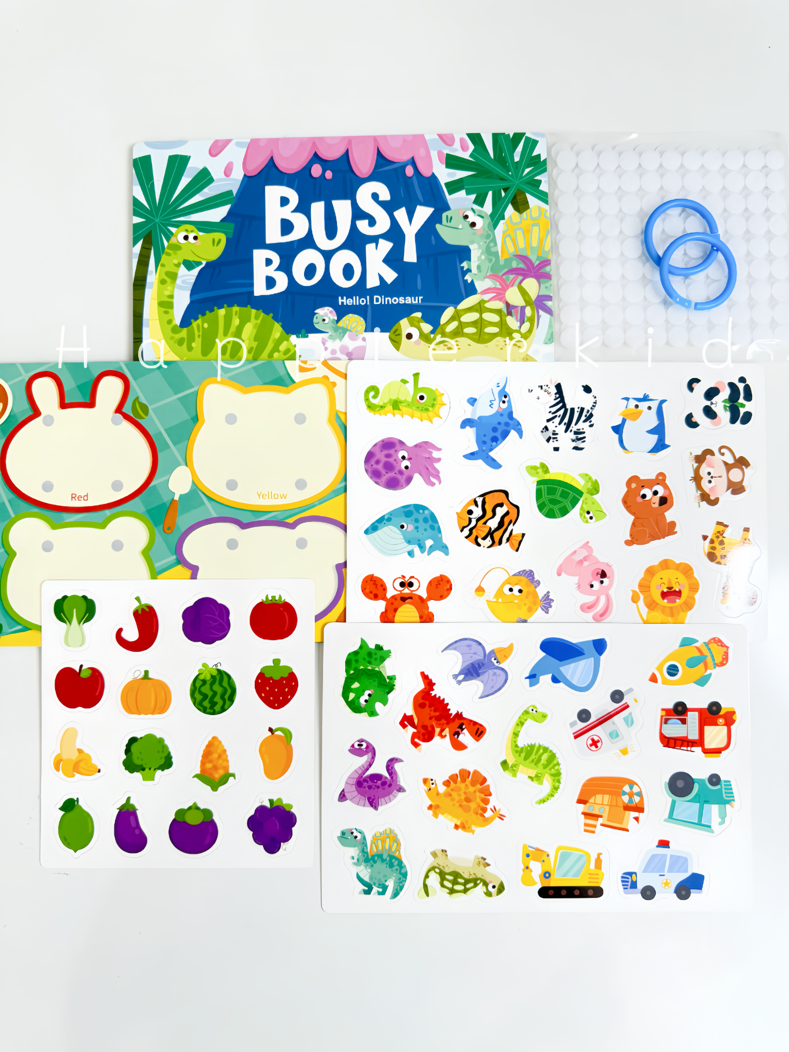  Học liệu sách bóc dán Busy book cho bé nhiều chủ đề đa dạng 