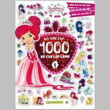  Sách 1000 decal sticker công chúa lấp lánh 